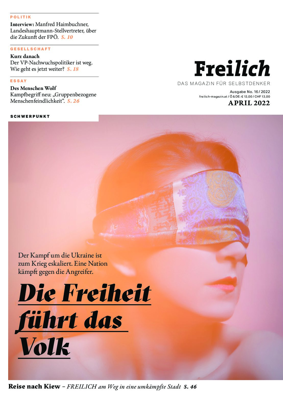 Cover der Freilich-Ausgabe #15